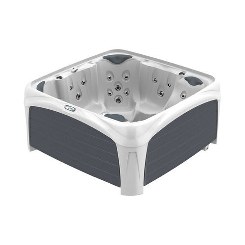 Whirlpool zum Aufstellen - Dream - Catalina Spas - quadratisch / Sechssitzer / Edelstahl