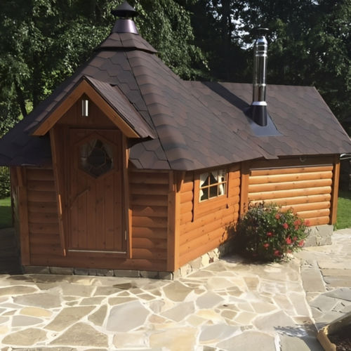 Finnische Sauna - GrillKota - Catalina Spas - für Privatgebrauch / für Gewerbegebrauch / Holz
