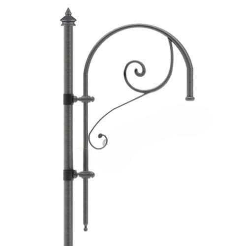 Tragarm für Straßenlaternenpfähle / galvanisiertes Eisen - Cod 345/A - EUROCOM SRL