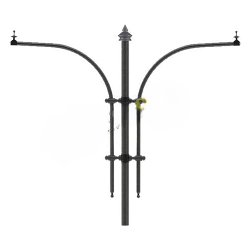 Tragarm für Straßenlaternenpfähle / galvanisiertes Eisen - COD 376 - EUROCOM SRL