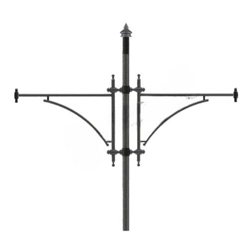 Tragarm für Straßenlaternenpfähle / galvanisiertes Eisen - COD 381 - EUROCOM SRL