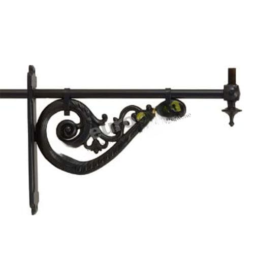 Tragarm für Straßenlaternenpfähle / galvanisiertes Eisen - COD 411/A - EUROCOM SRL