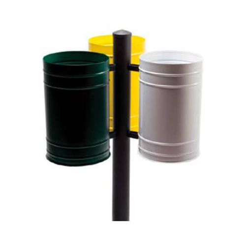 Abfallsack-Halter / galvanisiertes Eisen - LITTER BINS - EUROCOM SRL - für Außenbereich / bodenstehend / für städtische Bereiche