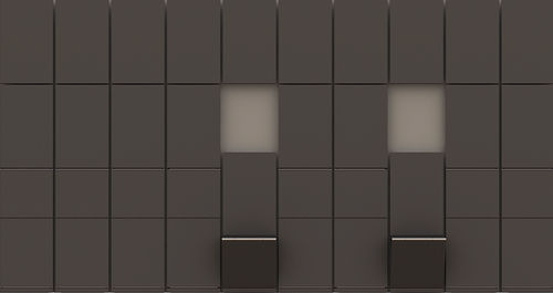 Werbestele - AMD SALOMON DESIGN - für den Innenraum / Stahl