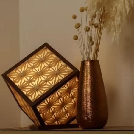 Tischlampe - KUMIKO - Kitsutaka Co., Ltd. - Holz / traditionell / schnurlos