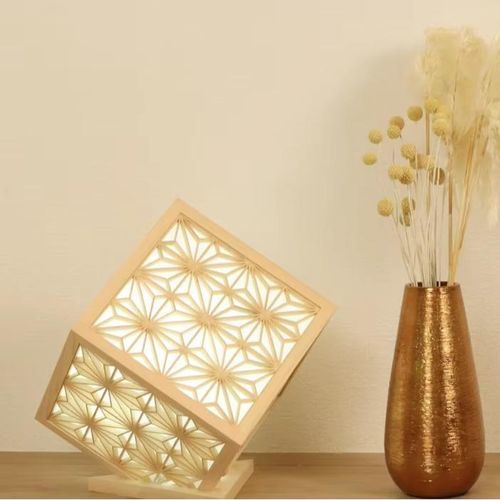 Nachttischlampe - SHOJI KUMIKO (WA-MODERN DESIGN) - Kitsutaka Co., Ltd. - Holz / klassisch / schnurlos