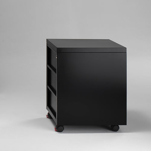 Moderne Kommode - ICON QS53 - Emme Italia srl - Stahl / mit Schublade / rechteckig