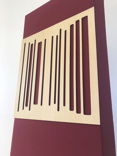 Holzfurnier-Schalldiffusor - MAGNETFUSOR® MLS - Oudimmo Acoustic Design