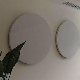 Schallschluckplatte für Wand - ROTONDI - Oudimmo Acoustic Design - hängend / für Trennwand / flammenhemmender Stoff