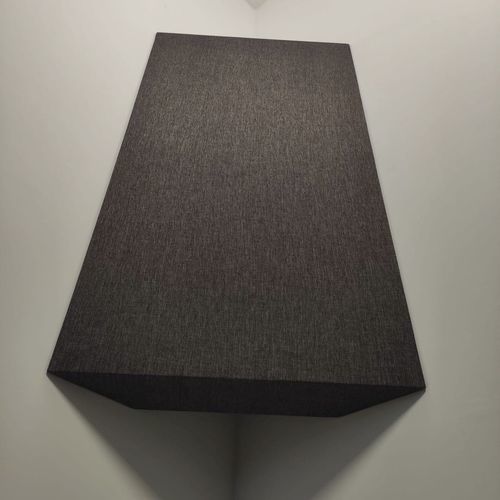 Schallschluckplatte für Wand - TRAPZ - Oudimmo Acoustic Design - Stoff / rechteckig / Stoffoptik