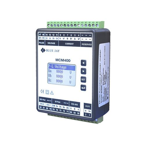 Dreiphasiger Energiezähler - MCM400 - Chongqing Blue Jay Technology Co.,Ltd - einphasig / mit LCD-Display / für Wohnhaus