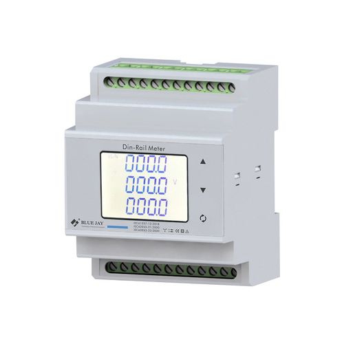 Energiezähler für DIN-Schiene - DEM‑4MC - Chongqing Blue Jay Technology Co.,Ltd - dreiphasig / mit LCD-Display / für Wohnhaus