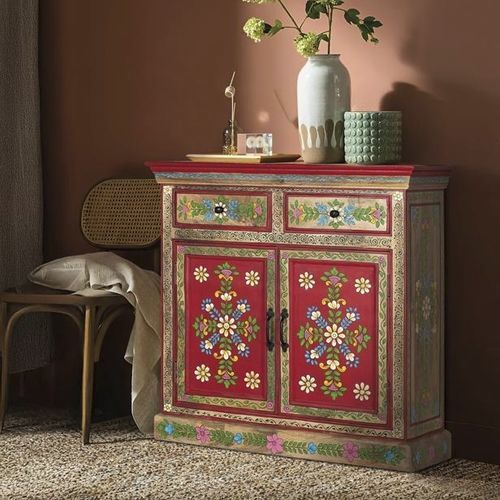 Rustikales Sideboard - 1893 - Giner y Colomer - Holz / mit Regal / mit Schubladen