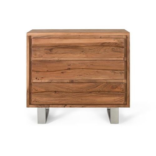 Modernes Sideboard - 1524 - Giner y Colomer - Metall / Akazie / Massivholz