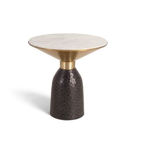 Moderner Couchtisch - 1435 - Giner y Colomer - Metall / Marmor / Gestell aus Metall