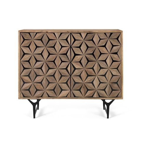 Modernes Sideboard - 1881 - Giner y Colomer - Metall / Holz / mit Schubladen