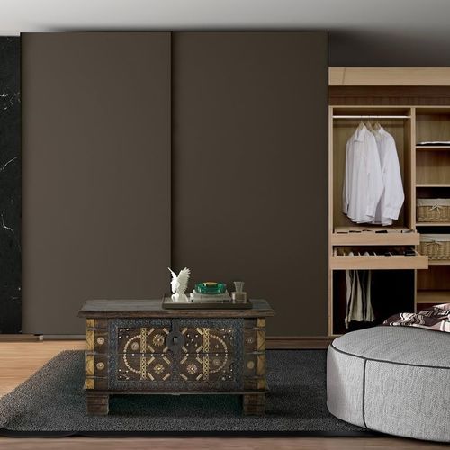 Moderne Truhe - 6993 - Giner y Colomer - Holz / Bronze / rechteckig