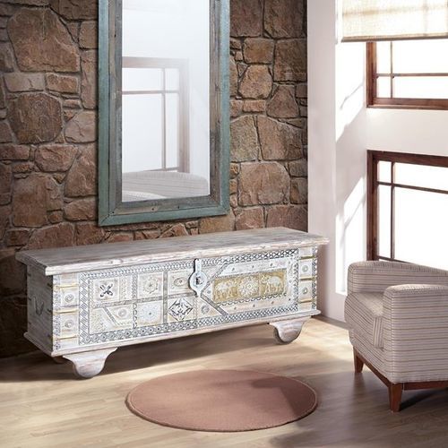 Moderne Truhe - 6403 - Giner y Colomer - Holz / Bronze