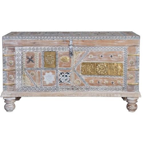 Moderne Truhe - 6657 - Giner y Colomer - Holz / Bronze