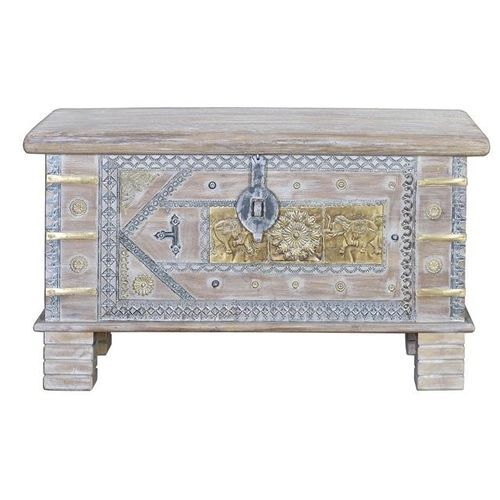 Moderne Truhe - 6643 - Giner y Colomer - Holz / Bronze