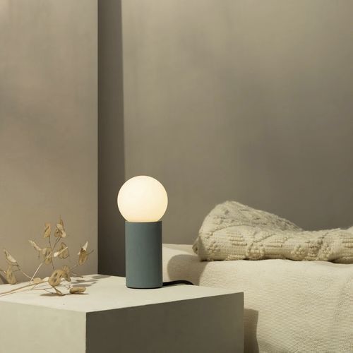 Nachttischlampe - LENA - Plato Design srls - Beton / modern / mit Kabel