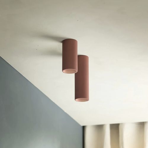 Strahler für Aufbau - CROMIA - Plato Design srls - LED / kreisförmig / rohrförmig