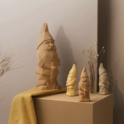 Zement-Skulptur - NINO - Plato Design srls - handgefertigt / freistehend / für Außenbereich