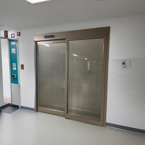 Eingangstür - ICAT® ICU - RSA Door Systems - Glas / Schiebe / faltbar