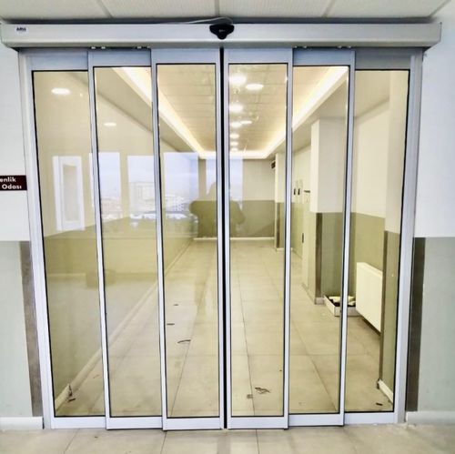 Teleskopisches Industrietor - ICAT® - RSA Door Systems - Kunststoff / anodisiertes Aluminium / elektrisch