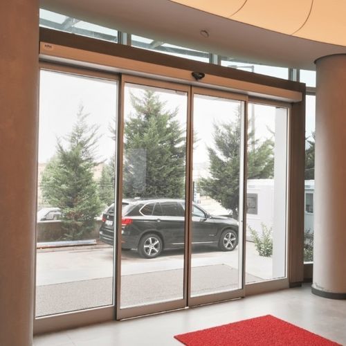 Eingangstür - ICAT® - RSA Door Systems - anodisiertes Aluminium / Kunststoff / Polyamid