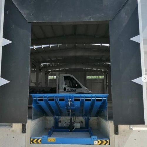 Manuelle Überladebrücke - ICAT® - RSA Door Systems - Teleskopische / vertikal