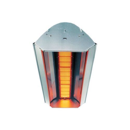 Erdgasheizstrahler - MagnoHeat® KMI - Anemoi Fans - Propan / für Bahnhof / Industrie