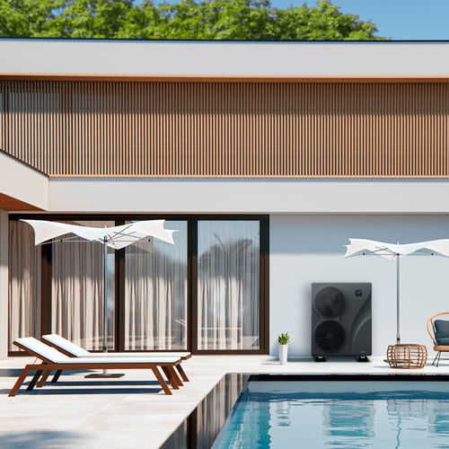 Luft-Wasser-Wärmepumpe - PBS - ZEALUX France - für Pool / für Außenbereich / Monoblock