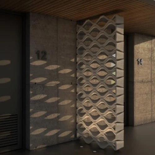 Beton-Dekorplatte - SMARTVIEW 1090 - Sirolis - Wand / für Innenausbau / 3D