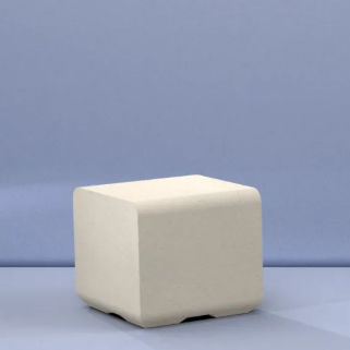 Bank für den öffentlichen Raum / minimalistisches Design - BEAM 500 - Sirolis - Beton / ohne Rückenlehne / ohne Armlehnen