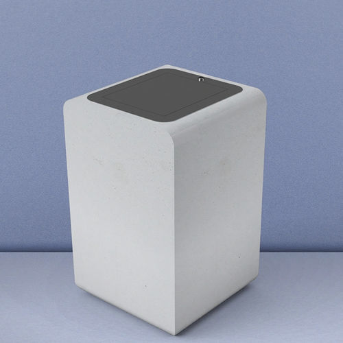 Metall-Abfallbehälter - BEAM LITTER - Sirolis - Stahlbeton / Außen / System