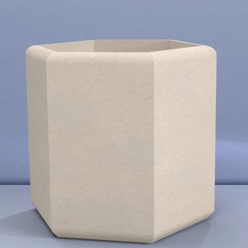 Stahlbeton-Pflanzkübel - BEAM 900 - Sirolis - sechseckig / modulierbar / hochbelastbar