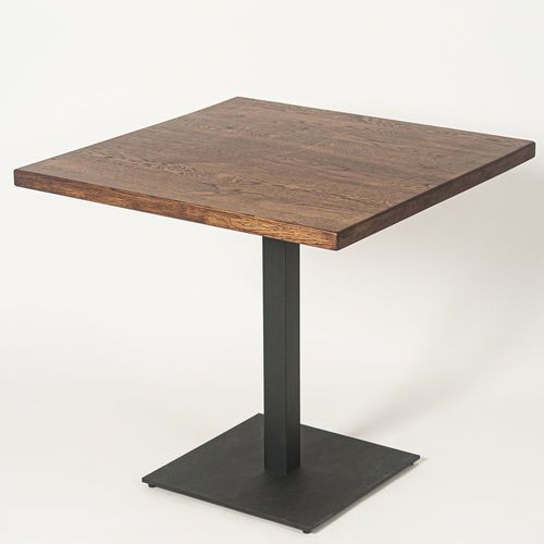 Stehtisch / minimalistisches Design - Meubles des Carpates - Metall / Eiche / Gestell aus Metall