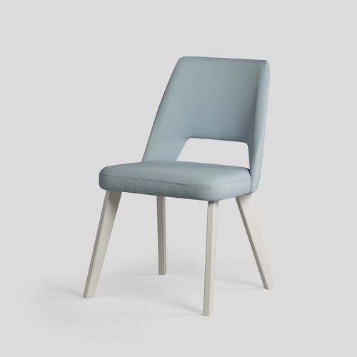 Moderner Esszimmerstuhl - HYGGE - Meubles des Carpates - für Küchen / für Wohnzimmer / Stoff