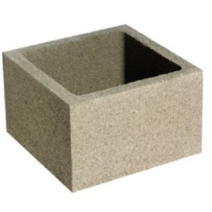 Betonstein für Pfeiler - PILI SERIES - Groupe Saint Léonard - gelocht / recycelbar / Verbindung