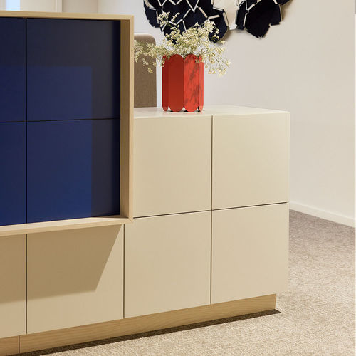 Selbsttragendes Ablagesystem - FRAME  - MIZETTO AB - modern / MDF / für professionellen Gebrauch
