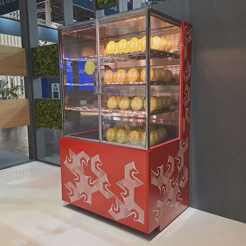 Verkaufskühlvitrine - TORRE RETROBANCO MEAT - Eurocryor - für Einzelhandel / für Metzgerei / Edelstahl