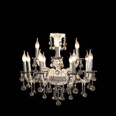 Moderner Kronleuchter - 165 - CRISTALUX LIGHTING DESIGN - Kristall / 6 Glühbirnen / 8 Glühbirnen