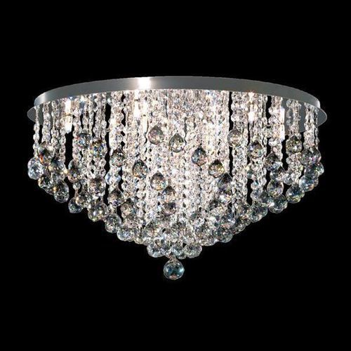 Moderner Kronleuchter - 707 series - CRISTALUX LIGHTING DESIGN - polierter Edelstahl / Edelstahl / Kristall