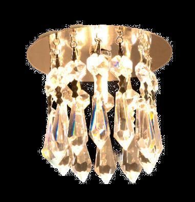 Moderne Deckenleuchte - 401 - CRISTALUX LIGHTING DESIGN - rund / Edelstahl / Kristall