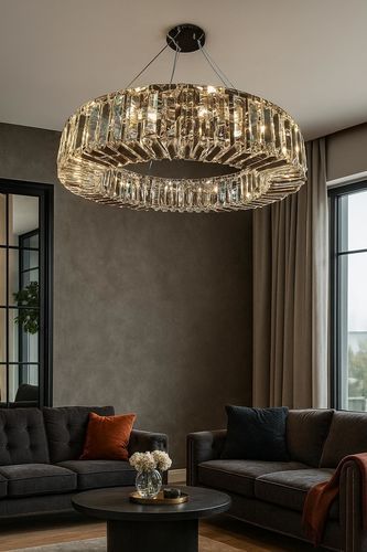 Hängelampe - 511 series - CRISTALUX LIGHTING DESIGN - Metall / Kristall / modern