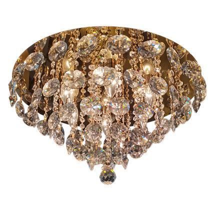 Moderner Kronleuchter - 81041 series - CRISTALUX LIGHTING DESIGN - Metall / Kristall / 3 Glühbirnen