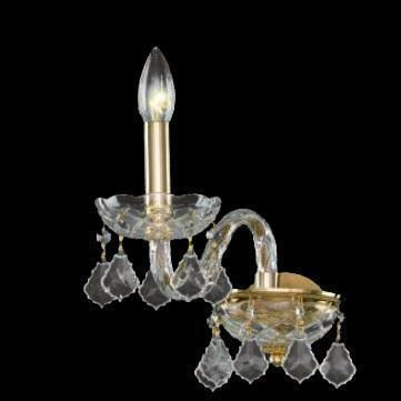 Klassischer Kronleuchter - CRISTALUX LIGHTING DESIGN - Kristall / 1 Glühbirne / Kandelaber