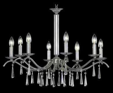 Klassischer Kronleuchter - CRISTALUX LIGHTING DESIGN - Kristall / für Gewerbegebrauch / Skulptur