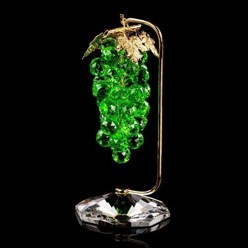 Metallskulptur - 501/35/13GREENGOLDEN - CRISTALUX LIGHTING DESIGN - Kristall / freistehend / für Gewerbegebrauch
